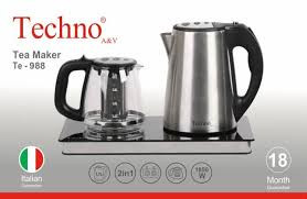 چای ساز صفحه شیشه ای تکنو مدل TE-988